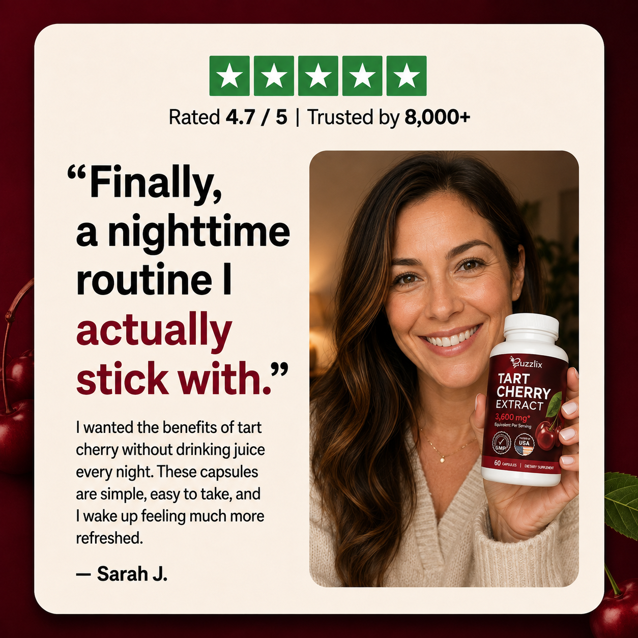 Buzzlix Tart Cherry Extract