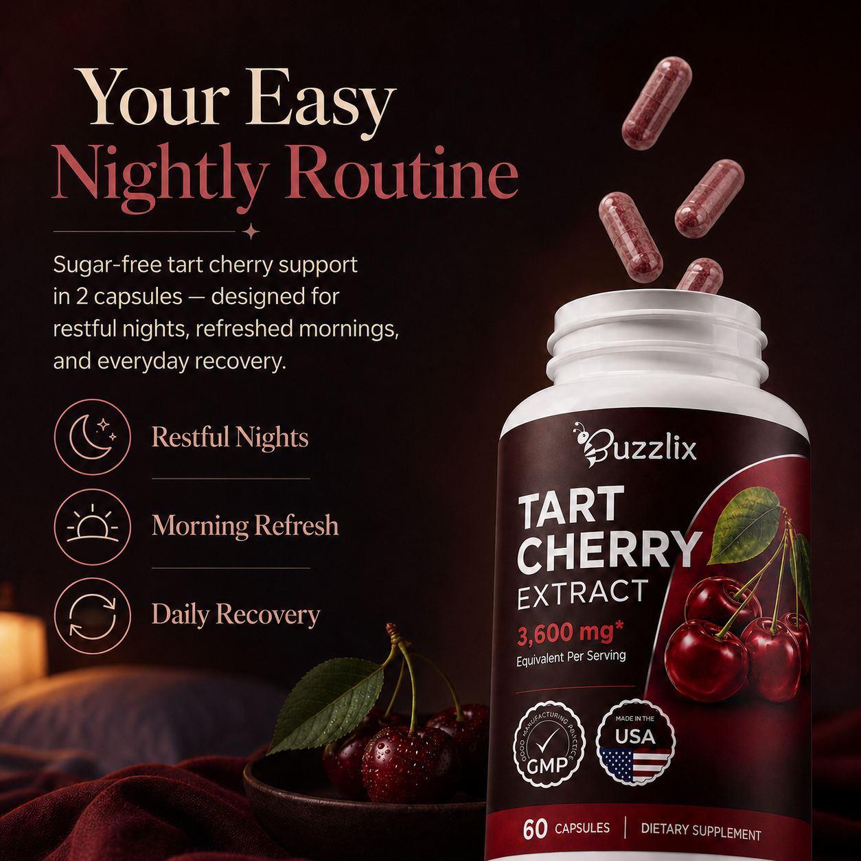 Buzzlix Tart Cherry Extract